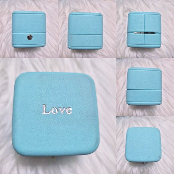 10 x Tiffany & Co. Blue Velvet Empty Ring Box Set SINGLE SLOT Read Description - Picture 5 of 13